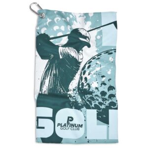 Hoppla Clubhouse Golf Towel – Single Sided Branding — Hoppla Clubhouse Golf Towel – Single Sided Branding
