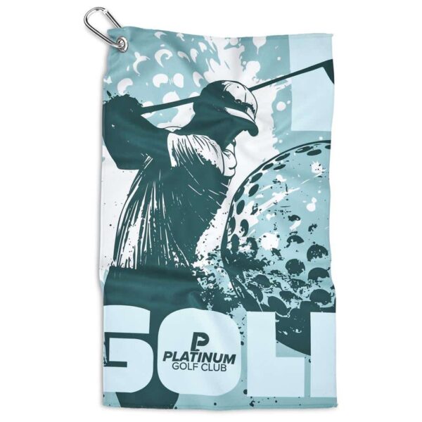 Hoppla Clubhouse Golf Towel – Single Sided Branding — Hoppla Clubhouse Golf Towel – Single Sided Branding