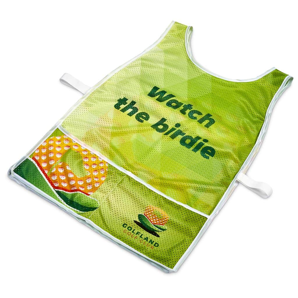 Hoppla Jackal Caddy Bib with PVC Name Sleeve