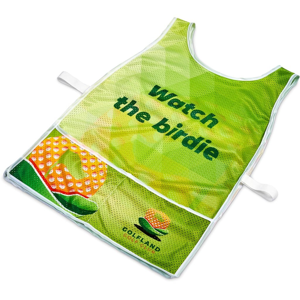Hoppla Jackal Caddy Bib with PVC Name Sleeve - Image 2