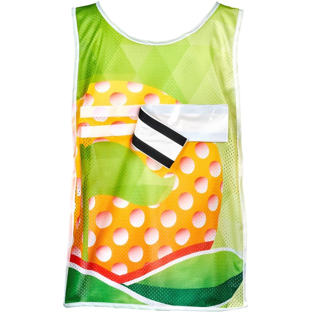 Hoppla Jackal Caddy Bib with PVC Name Sleeve - Image 5