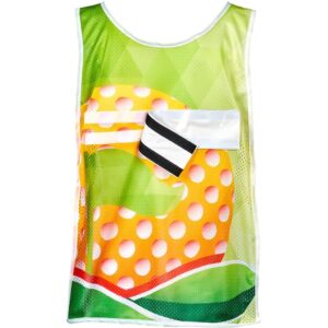 Hoppla Jackal Caddy Bib with PVC Name Sleeve