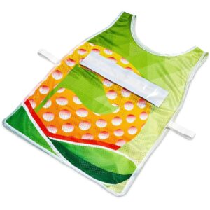 Hoppla Jackal Caddy Bib with PVC Name Sleeve