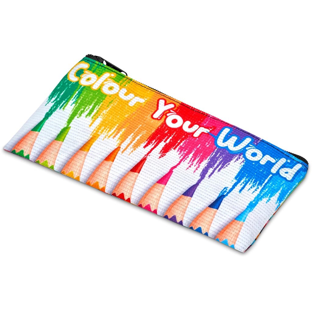 Hoppla Junior Recycled PET Stitch-Bond Pencil Case - Image 6
