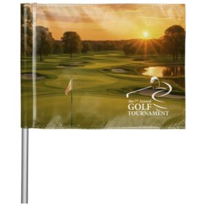 Hoppla Tournament Golf Flag