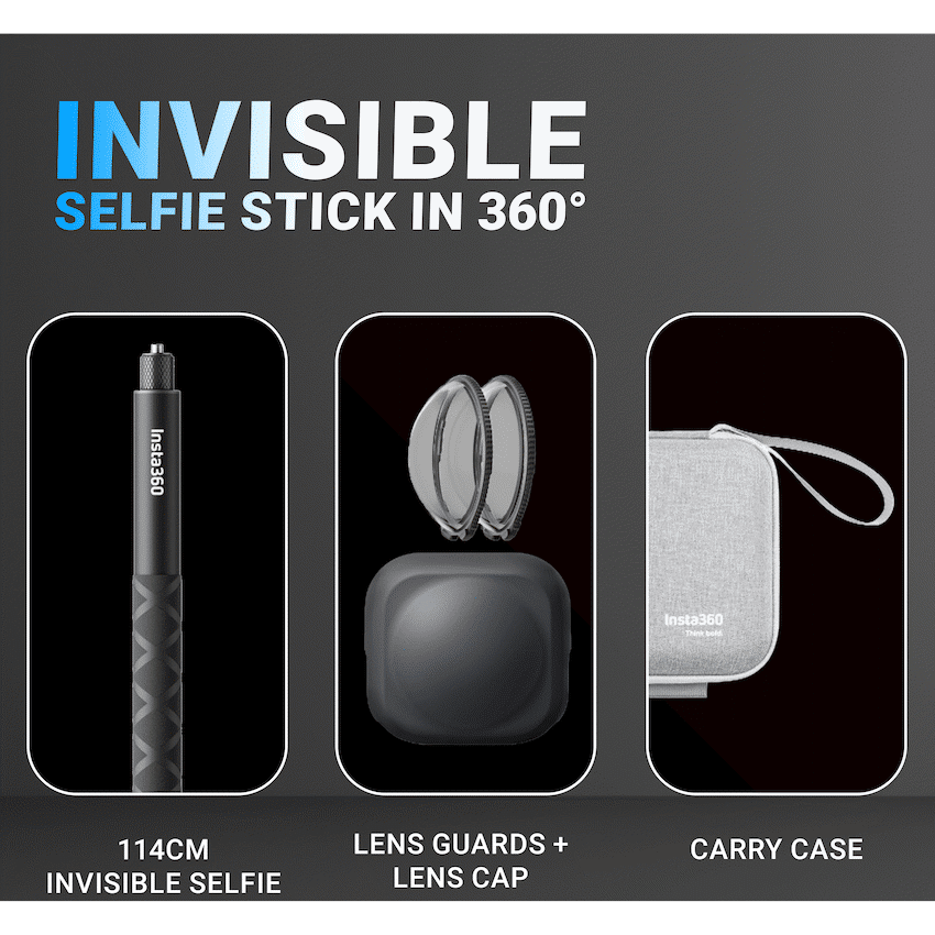 Insta360 X5 Essential Bundle Black - Image 4