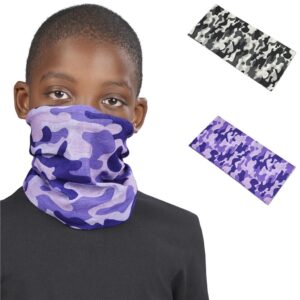Kids Camo Flexi Tubular Bandana