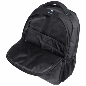 Alternative view of Kingsons 15.6" black laptop backpack with key chain