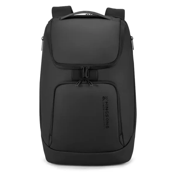 Kingsons Concise Business Backpack – Black — Kingsons Concise Business Backpack – Black