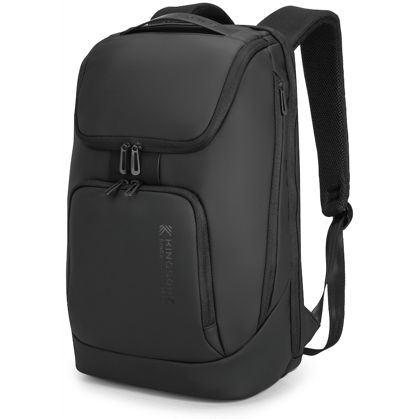 Kingsons Concise Business Backpack - Black - Image 2