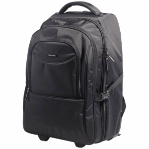 Alternative view of Kingsons Prime 15.6" Laptop Trolley Backpack - Black