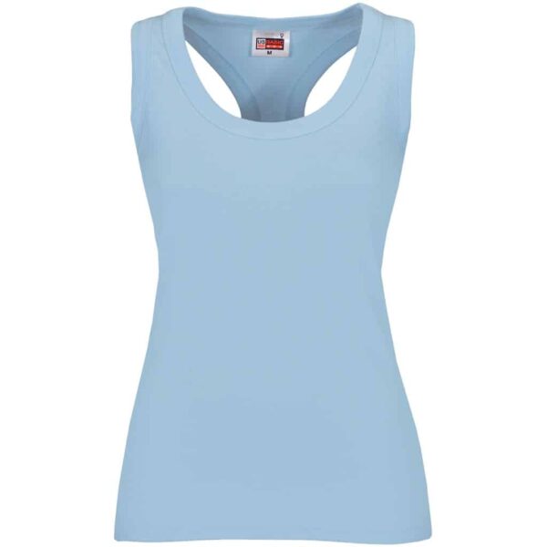 Ladies Maui Racerback Top – Blue — Ladies Maui Racerback Top – Blue