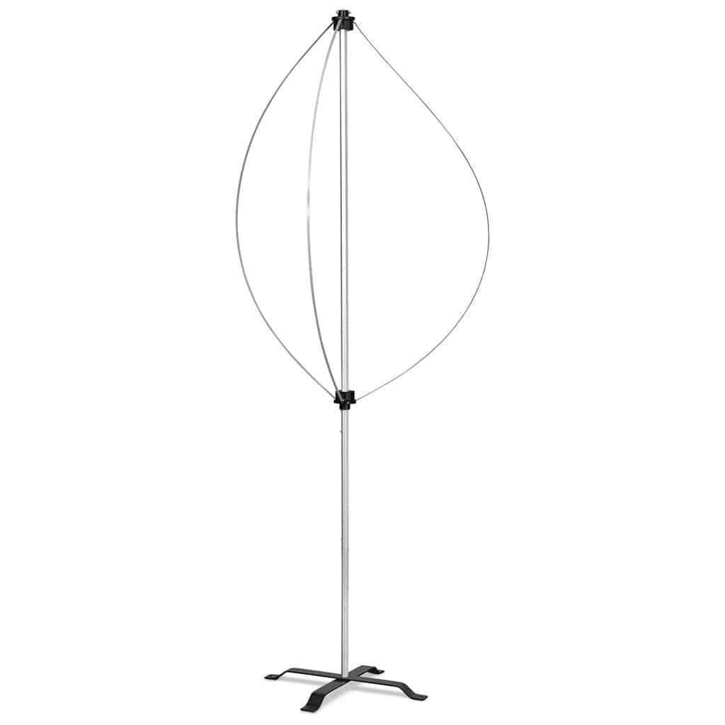 Lantern Banner with Light Weight Cross Base
