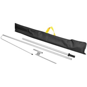 Alternative view of Legend 2M Sublimated Telescopic Double-Sided Flying Banner - 1 complete unit