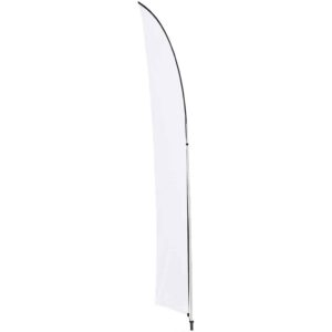 Alternative view of Legend 4M Sublimated Arcfin Double-Sided Flying Banner - 1 complete unit