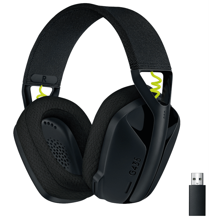 Logitech G435 LIGHTSPEED Wireless Gaming Headset - Black