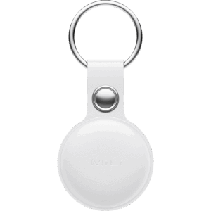 Alternative view of MiTag Apple-Compatible Tag with Leather Keychain Accessory - 1 Pack