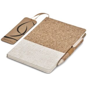 Okiyo Cardon Cork Notebook & Pen Set - Image 3