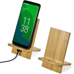 Okiyo Ekslens Bamboo Phone Stand - Image 10