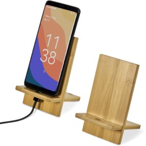 Okiyo Ekslens Bamboo Phone Stand - Image 9