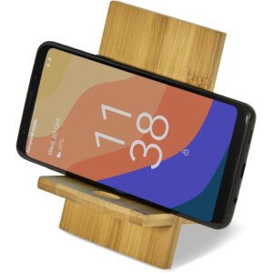 Okiyo Ekslens Bamboo Phone Stand - Image 6