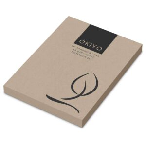 Okiyo Eri Bamboo & Cork Notebook & Pen Set - Image 11