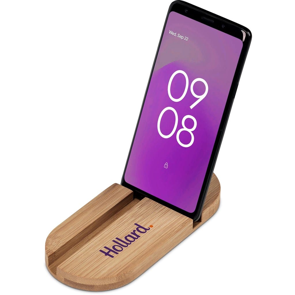 Okiyo Kurosu Bamboo Phone Stand - Image 11
