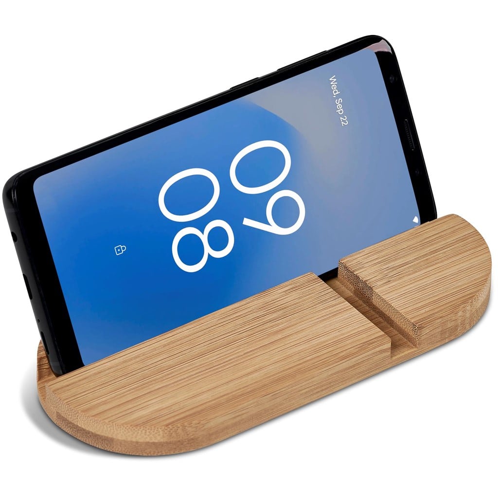 Okiyo Kurosu Bamboo Phone Stand - Image 10