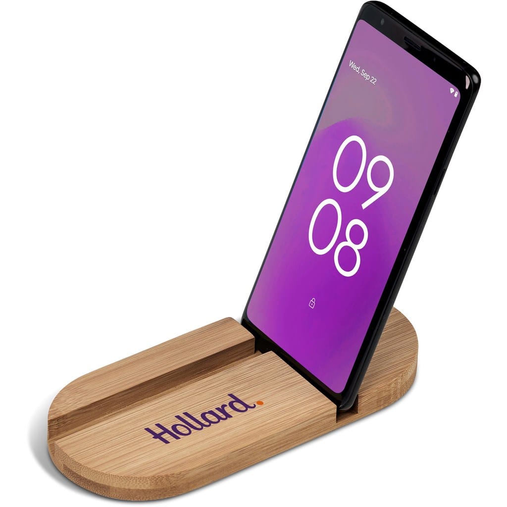 Okiyo Kurosu Bamboo Phone Stand - Image 7