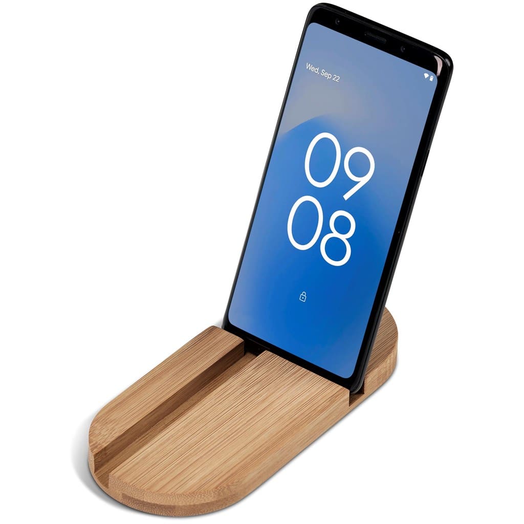 Okiyo Kurosu Bamboo Phone Stand - Image 3