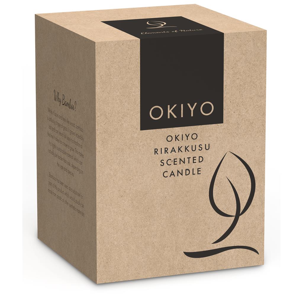 Okiyo Rirakkusu Scented Candle - Image 4