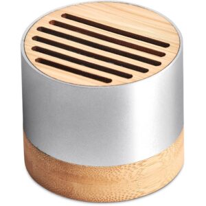 Alternative view of Okiyo Utau Bamboo & Recycled Aluminium Bluetooth Speaker