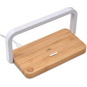 Okiyo Yoru Bamboo Wireless Charger & Night Light - Image 3