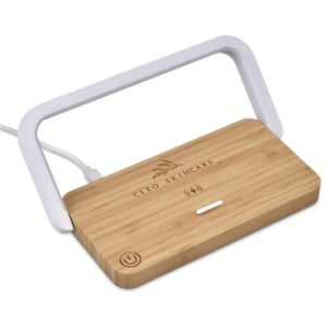 Okiyo Yoru Bamboo Wireless Charger & Night Light - Image 15