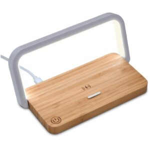 Okiyo Yoru Bamboo Wireless Charger & Night Light - Image 7