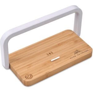 Okiyo Yoru Bamboo Wireless Charger & Night Light