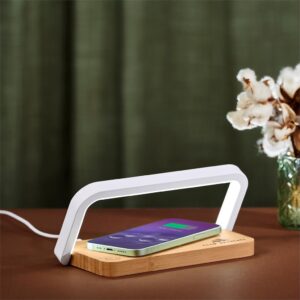 Okiyo Yoru Bamboo Wireless Charger & Night Light - Image 24
