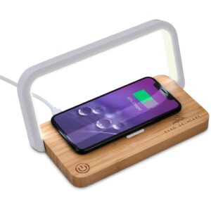 Okiyo Yoru Bamboo Wireless Charger & Night Light - Image 17