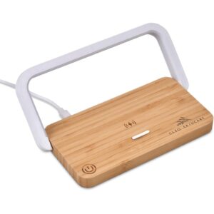 Okiyo Yoru Bamboo Wireless Charger & Night Light