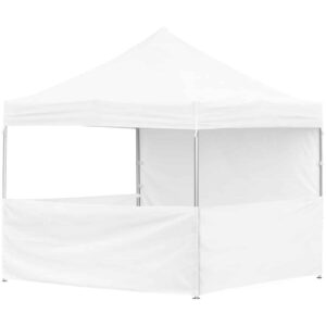 Ovation Sublimated Gazebo 3m X 3m - 3 Half-Wall Skins - 1 Full-Wall Skin