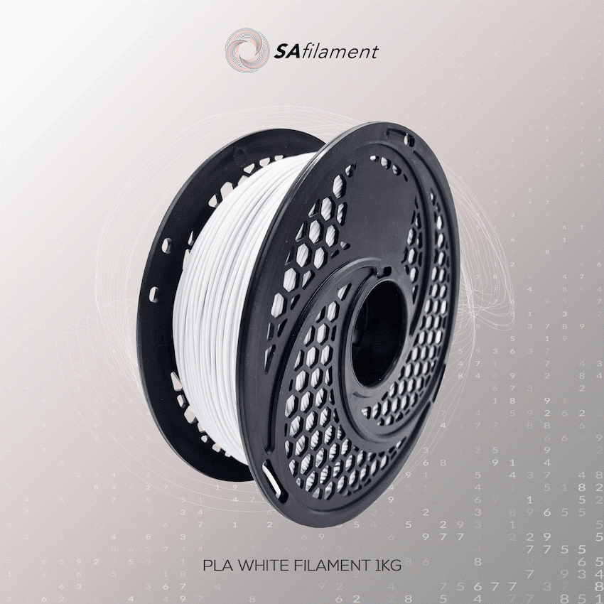 PLA White Filament 1kg, 1.75mm - Image 6