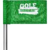 Pre-Printed Sample Hoppla Putting Green Flag