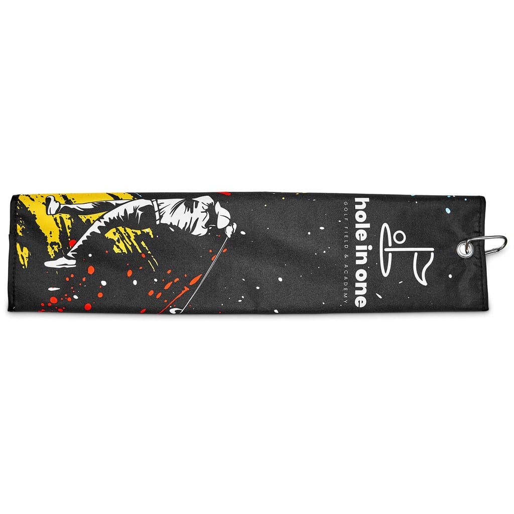 Pre-Printed Sample Hoppla Xander Golf Towel - Image 2