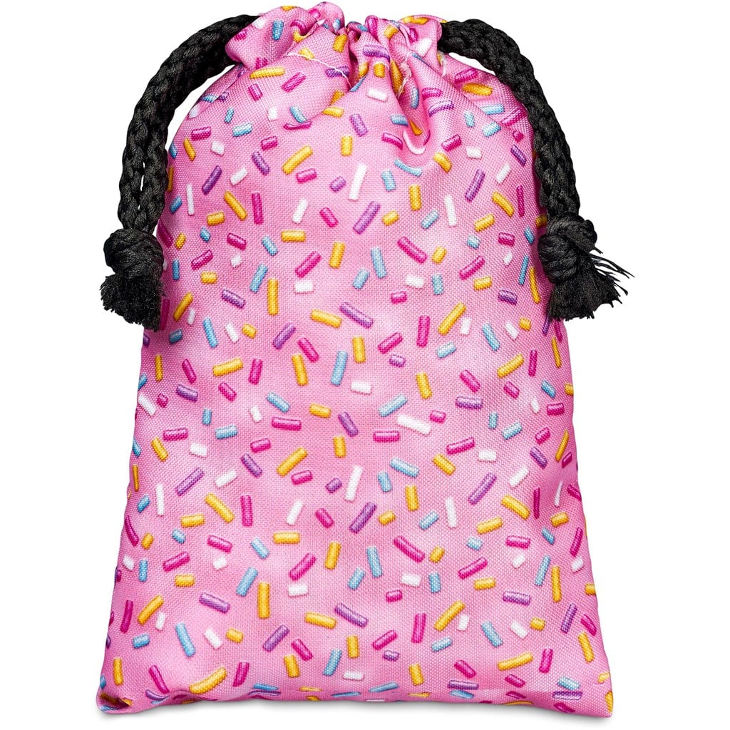 Pre-Production Sample Hoppla Atlantic Mini Polyester Drawstring Pouch - Image 3