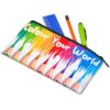 Hoppla Junior Recycled PET Stitch-Bond Pencil Case — Hoppla Junior Recycled PET Stitch-Bond Pencil Case