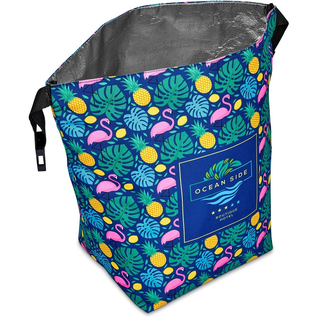 Pre-Production Sample Hoppla Protea Polyester Lunch Cooler - Image 9