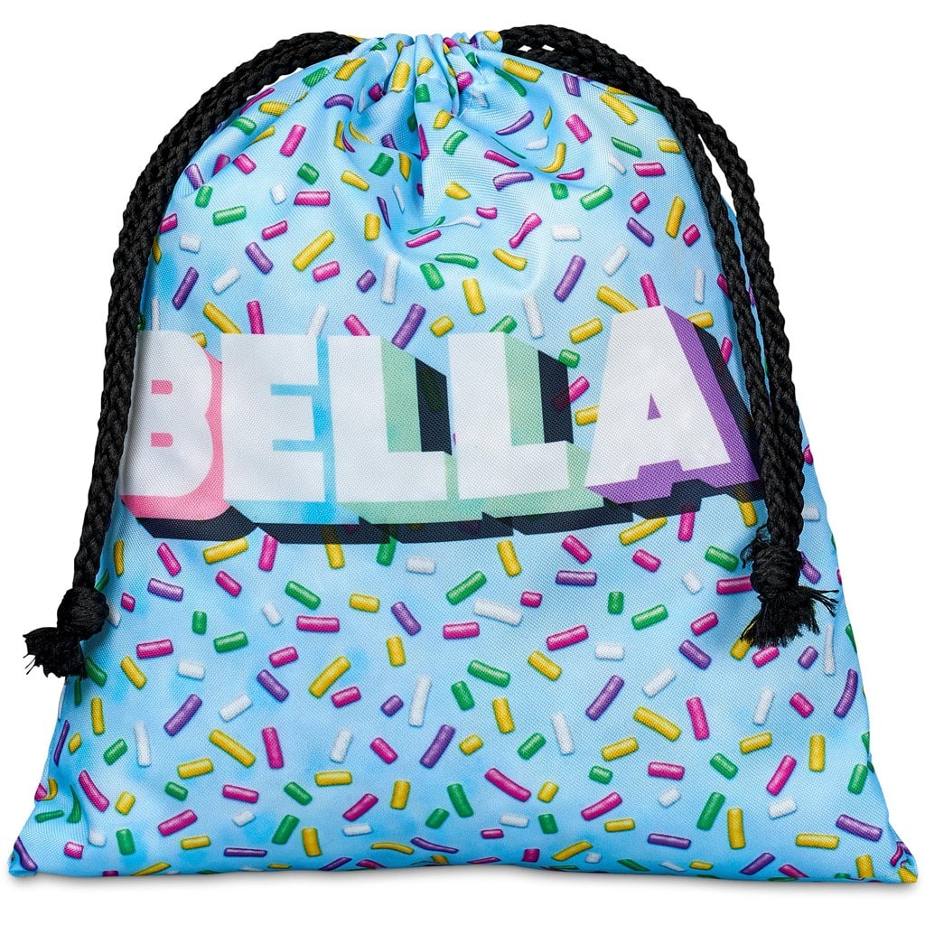 Pre-Production Sample Indian Midi Polyester Drawstring Pouch - Image 4