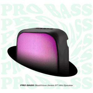Pro Bass BlastWave Series BT Mini Speaker - Black - Image 9