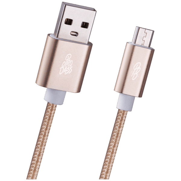 Pro Bass Braided Series Micro USB Cable 1.2m — Pro Bass Braided Series Micro USB Cable 1.2m