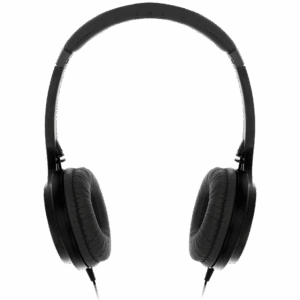 Alternative view of Pro Bass Elevate Series Auxiliary Headphone - Black